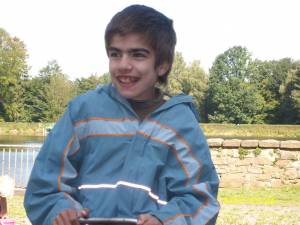 Jonas bei der Stadtrandfreizeit der Lebenshilfe Aachen